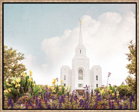 Brigham City Temple- Summer Peace