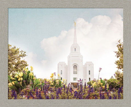 Brigham City Temple- Summer Peace
