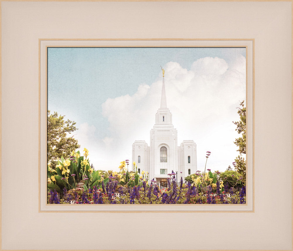 Brigham City Temple- Summer Peace