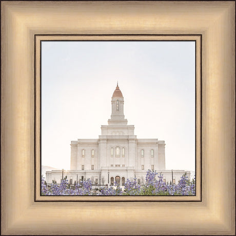 Deseret Peak Utah Temple- Mountain Lupine
