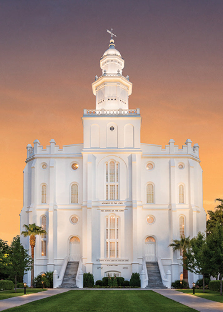 St. George Temple - Eventide