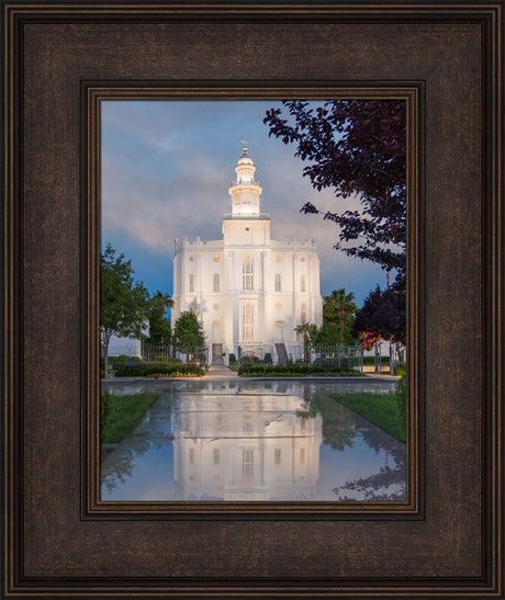 St George Temple - Rain Path