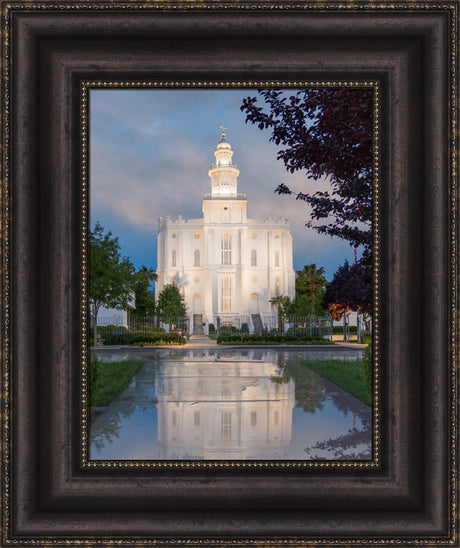 St George Temple - Rain Path