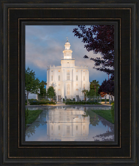 St George Temple - Rain Path