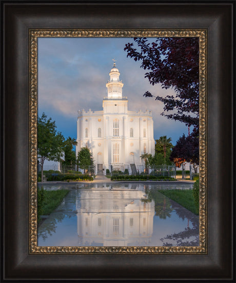 St George Temple - Rain Path