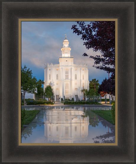 St George Temple - Rain Path