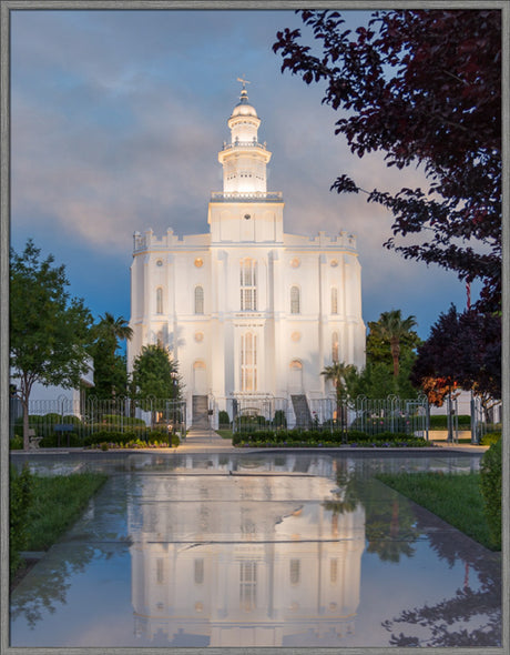 St George Temple - Rain Path