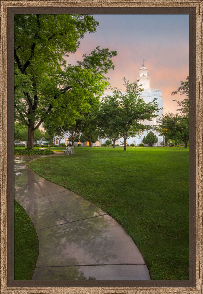 St George Temple - Pathway