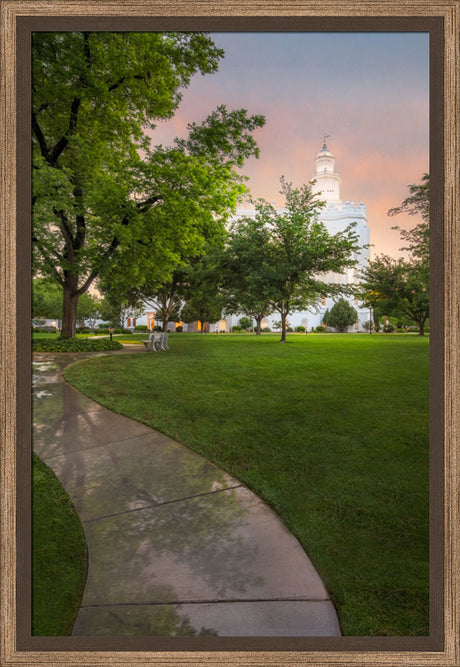 St George Temple - Pathway