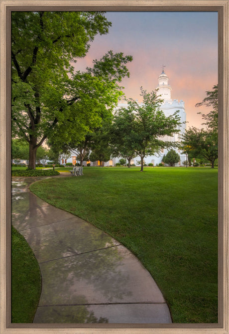 St George Temple - Pathway