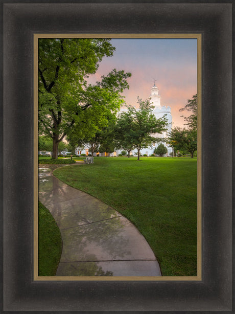 St George Temple - Pathway