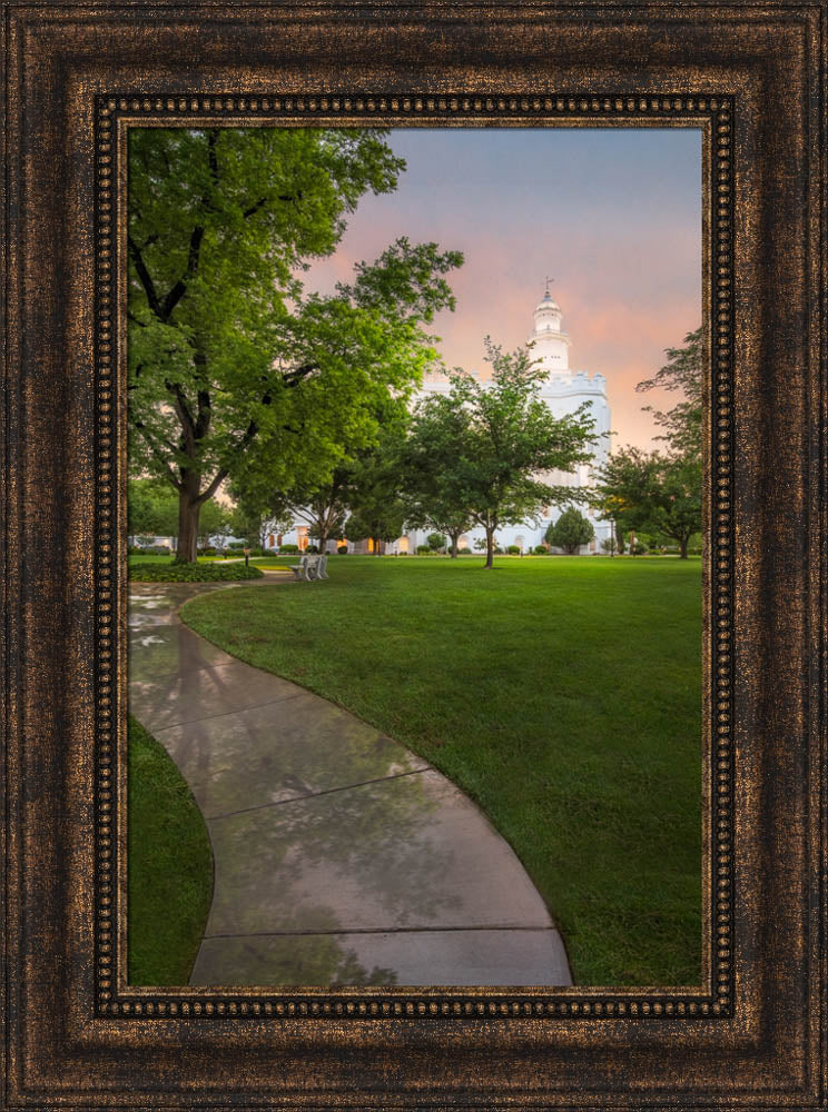 St George Temple - Pathway