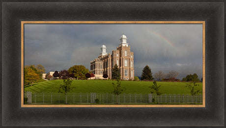 Logan Temple - Spring Panoramic
