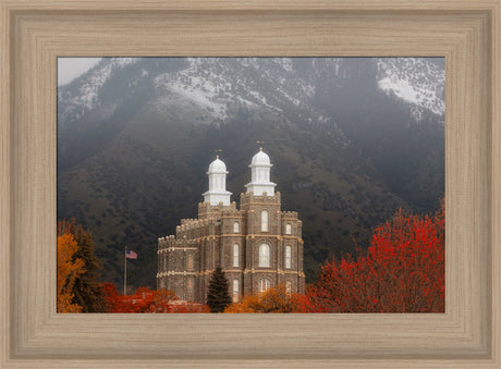 Logan Temple - First Snow