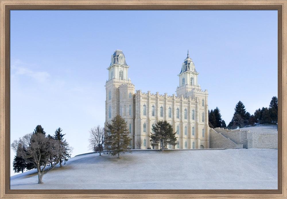 Manti Temple - Winter