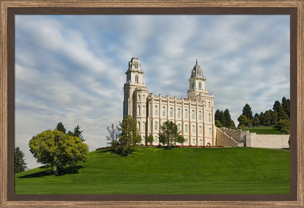 Manti Temple - Summer Lawn