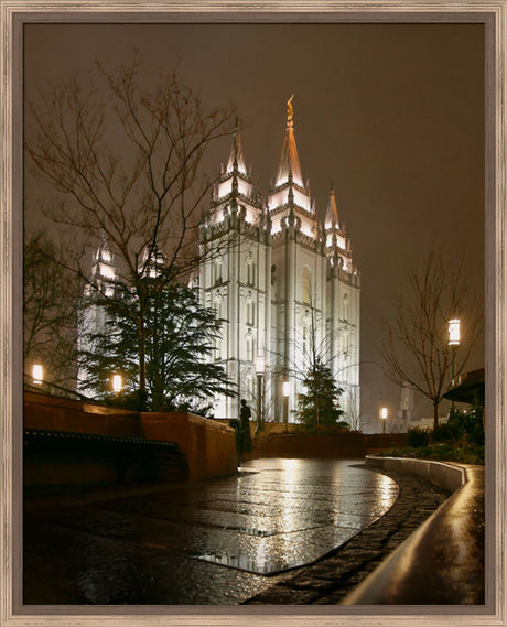 Salt Lake Temple - Rain Path