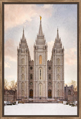 Salt Lake Temple - Textured Snow