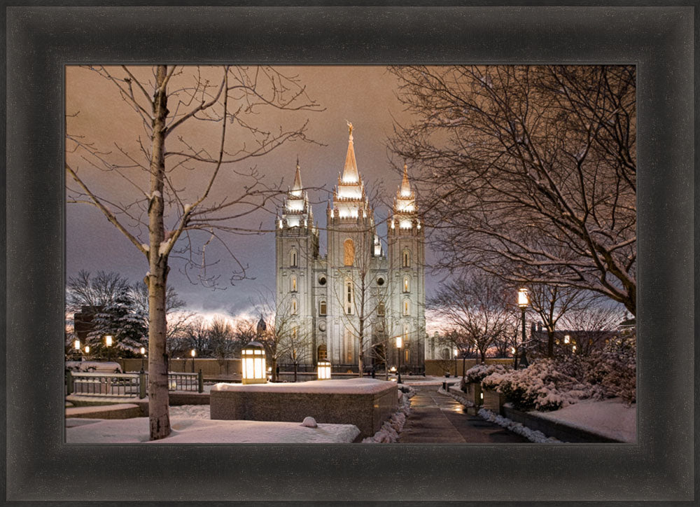 Salt Lake Temple - Sanctuary by Robert A Boyd