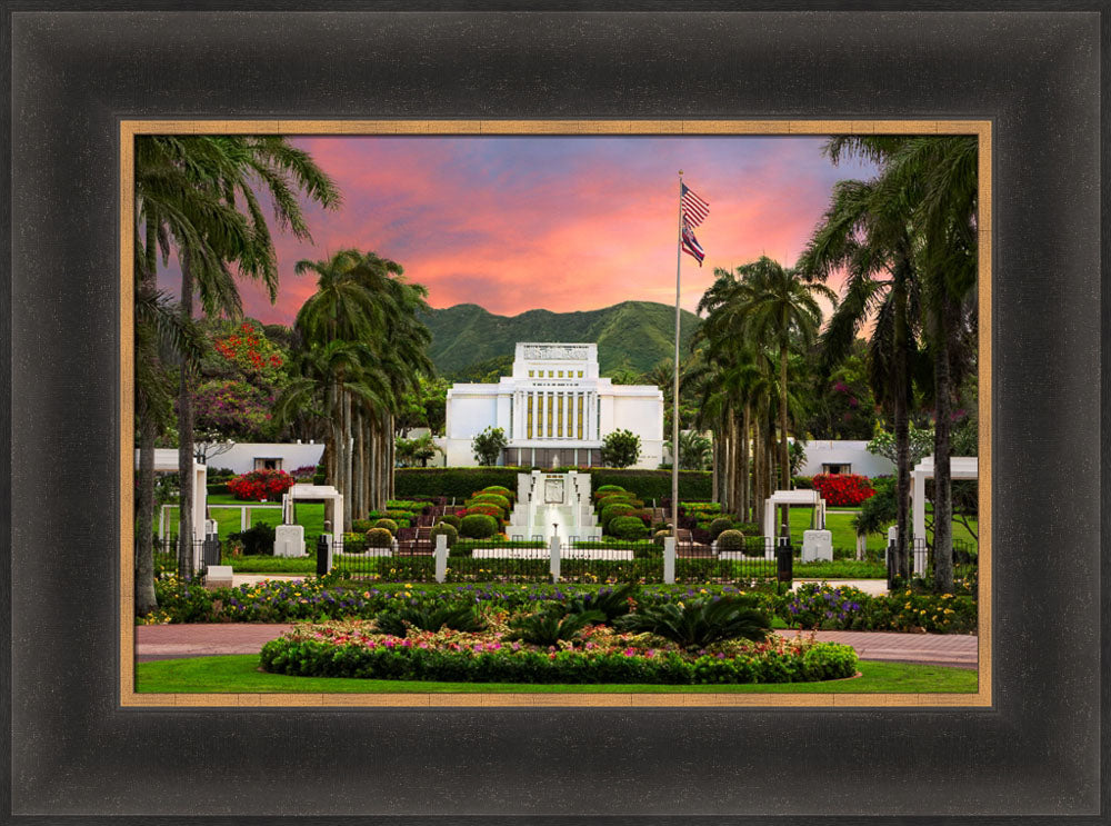 Laie Temple - Blossoming Spring