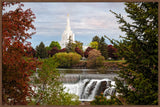 Idaho Falls Temple - Waterfall