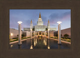 Oakland Temple - Reflection Pool by Robert A Boyd