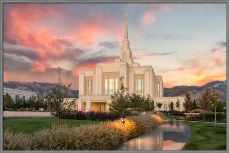 Ogden Temple - Garden Path