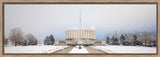 Provo Temple - Fog Panoramic