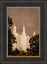 Washington DC Temple - Sepia
