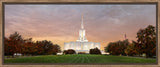 Jordan River Temple - Fall Sunset Panoramic