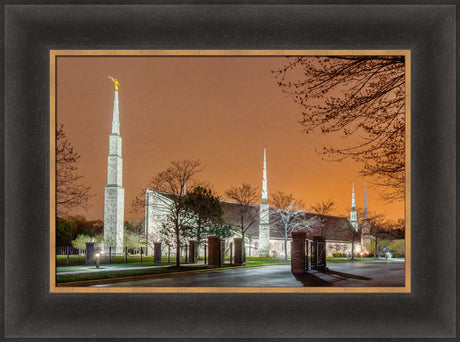 Chicago Temple - Evening Glow