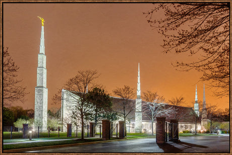 Chicago Temple - Evening Glow