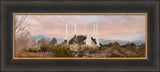 Las Vegas Temple - Sunset Wide Panoramic