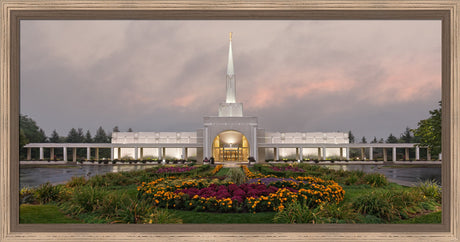 Toronto Temple - Autumn Sky