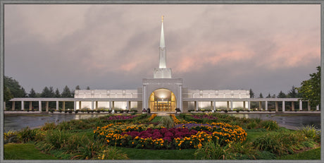 Toronto Temple - Autumn Sky