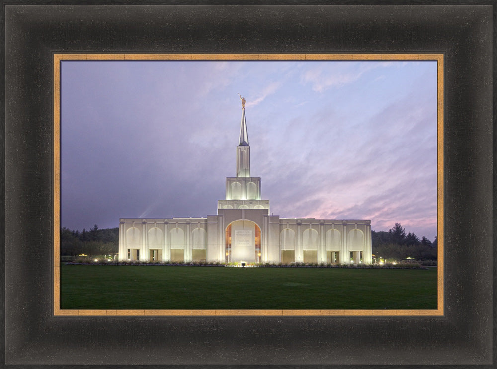 Toronto Temple - Lavender Sky