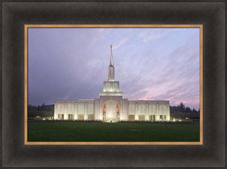 Toronto Temple - Lavender Sky