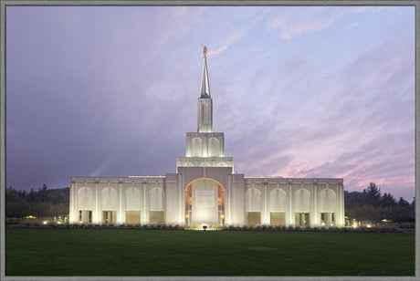 Toronto Temple - Lavender Sky