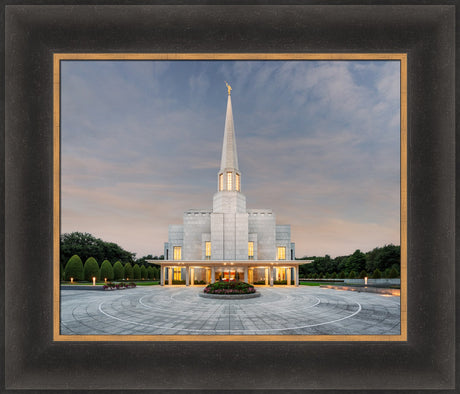 Preston England Temple - Morning Light