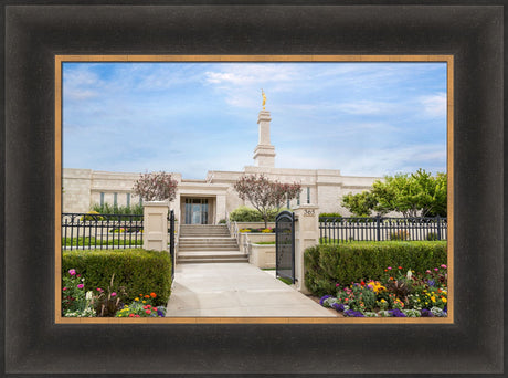 Monticello Temple - Summer Flowers