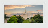 Nauvoo Illinois Temple - Looking West at Sunset