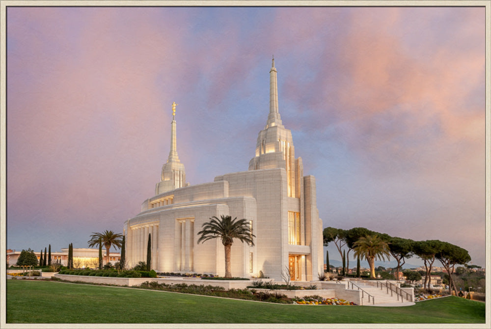 Rome Temple - Evening Glow