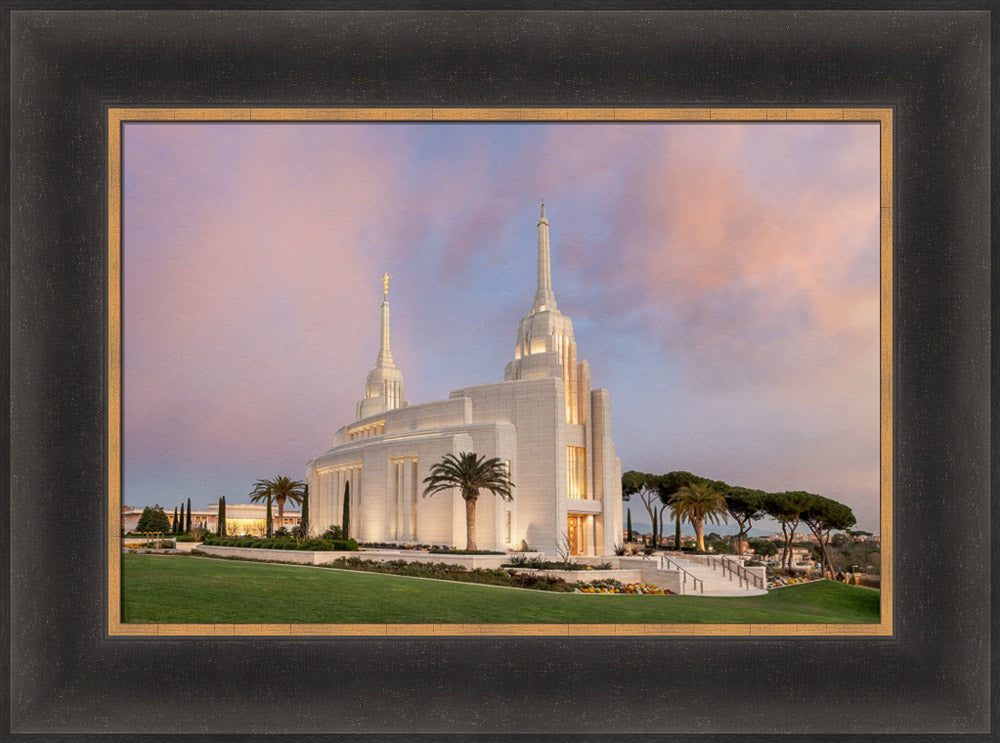 Rome Temple - Evening Glow