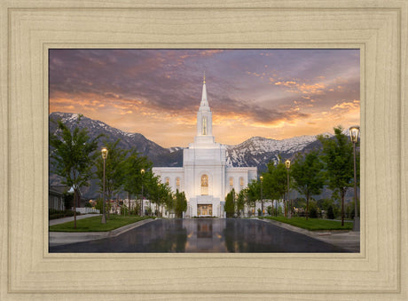 Orem Temple - Sunrise