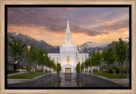 Orem Temple - Sunrise