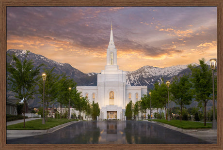 Orem Temple - Sunrise