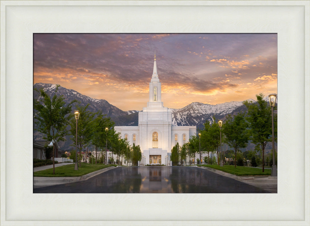 Orem Temple - Sunrise