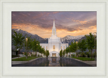 Orem Temple - Sunrise