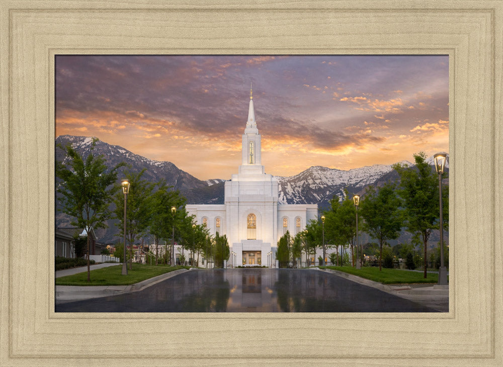 Orem Temple - Sunrise
