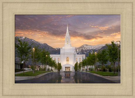 Orem Temple - Sunrise